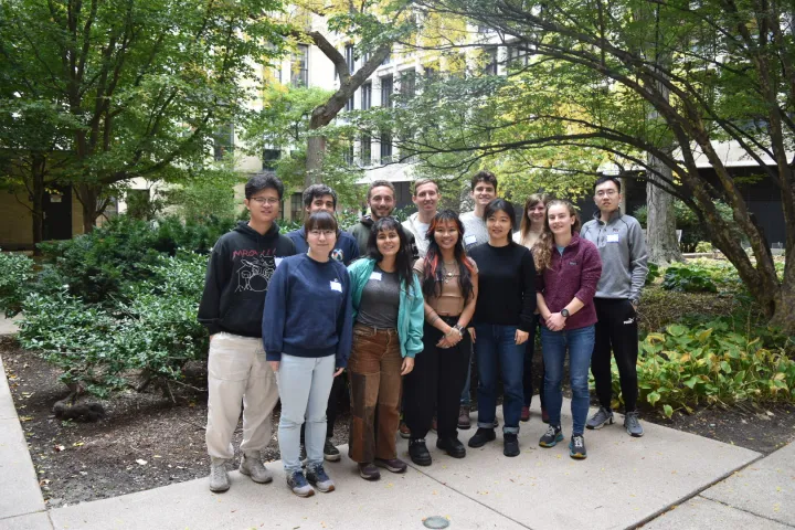 Group photo of 2025-2026 energy scholars.