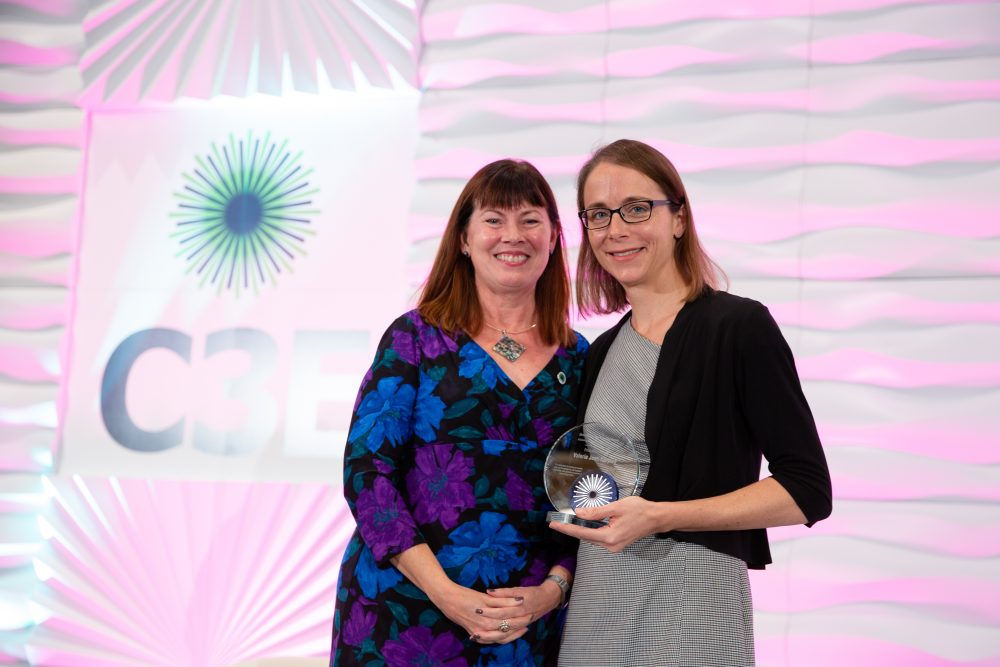 Valerie Karplus receives 2019 U.S. C3E Education award